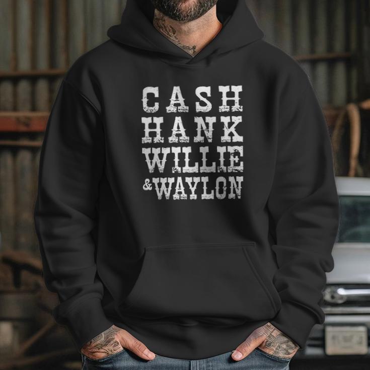 Cash Hank Willie Waylon Triblend Hoodie Gifts for Her