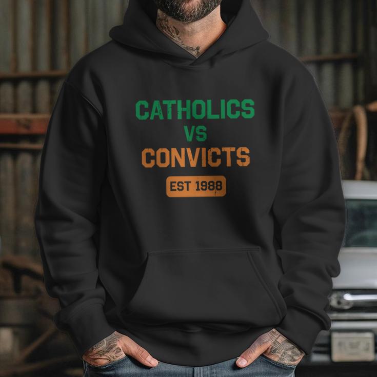 Catholics Vs Convicts 1988 Hoodie Gifts for Her