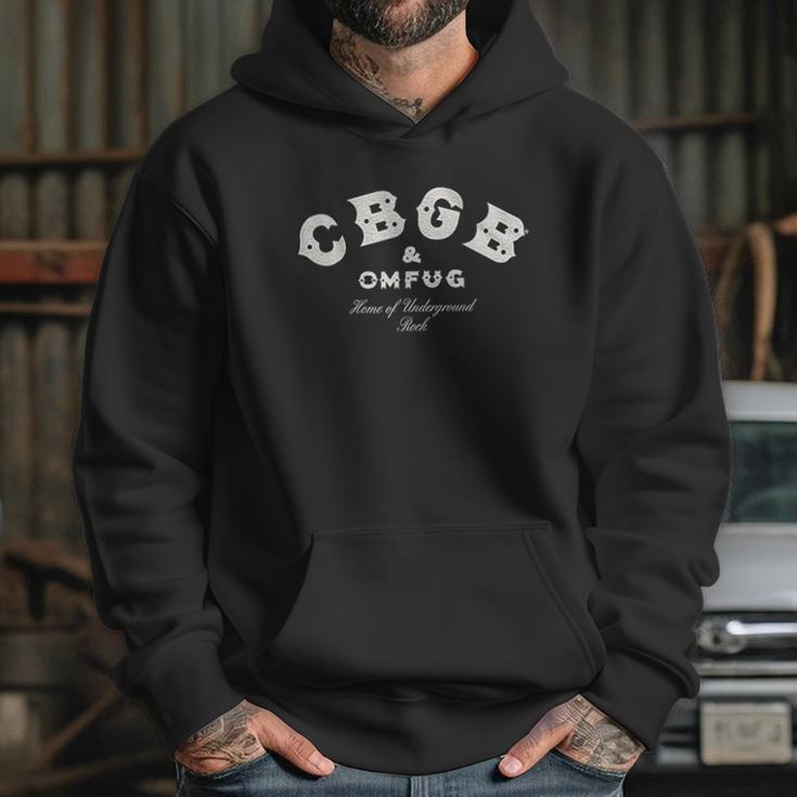 Cbgb Omfug 1973 Nyc Rock N Roll Music Home Of Underground Hoodie Gifts for Her