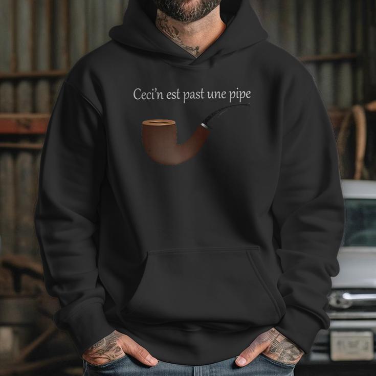 Ceci Nest Pas Une Pipe Hoodie Gifts for Her