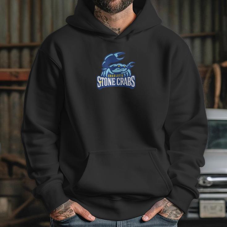 Charlotte Stone Crabs - Mens Long Sleeve T-Shirt By Next Level Hoodie Gifts for Her