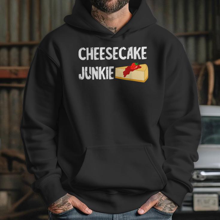 Cheesecake Junkie Sweet Cheese Cake Dessert Food Foodie Hoodie Gifts for Her