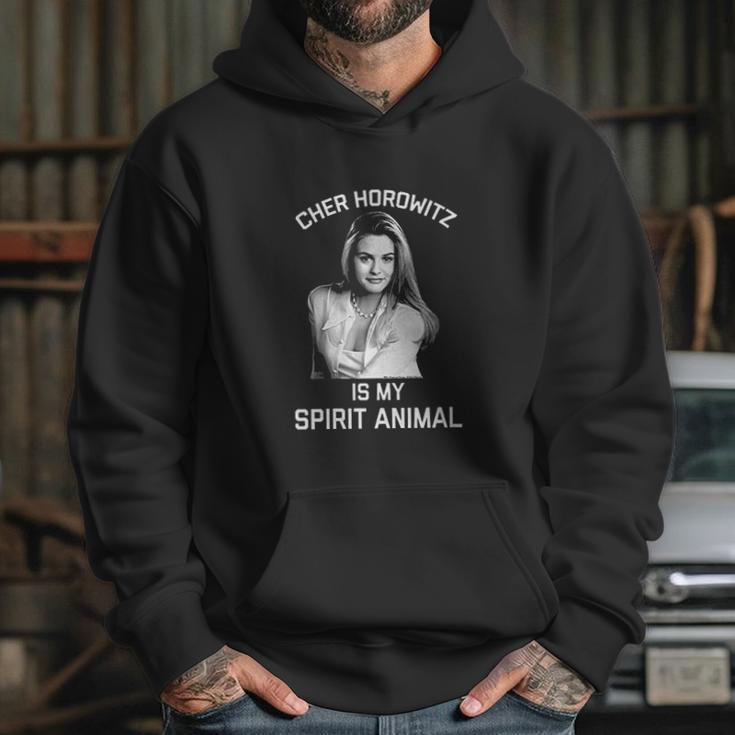 Cher Horowitz Black And White Grayscale Portrait Hoodie Gifts for Her