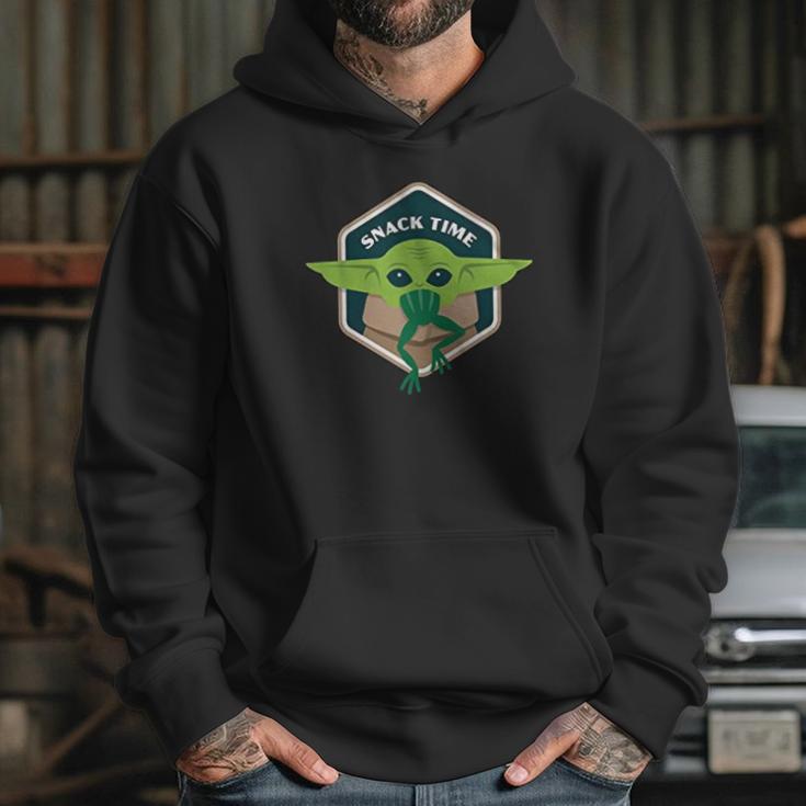 The Child Snack Time Baby Yoda Mandalorian Hoodie Gifts for Her