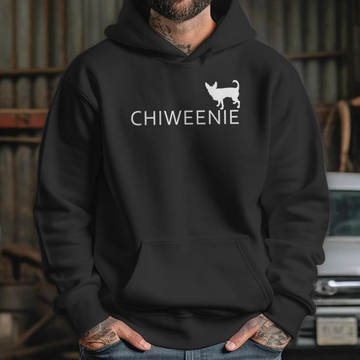 Chiweenie Dog Funny Logo Hoodie Gifts for Her