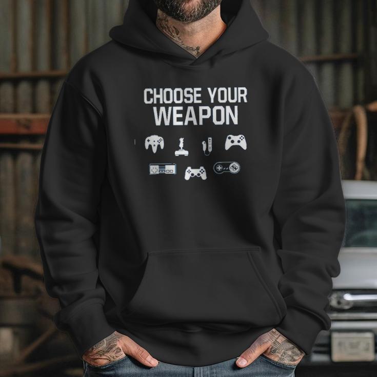 Choose Your Weapon Gamer Hoodie Gifts for Her