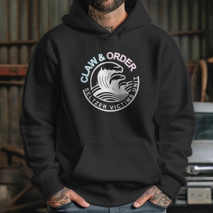 Claw & Order Seltzer Victims Unit Great Gift Hoodie Gifts for Her