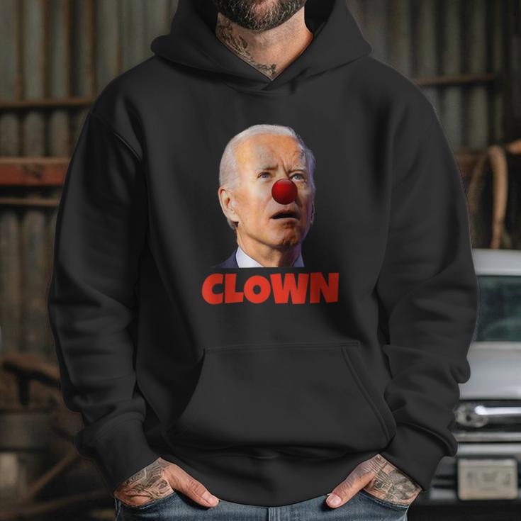 Clown Show Joe Funny Joe Biden Is A Democratic Clown Hoodie Gifts for Her