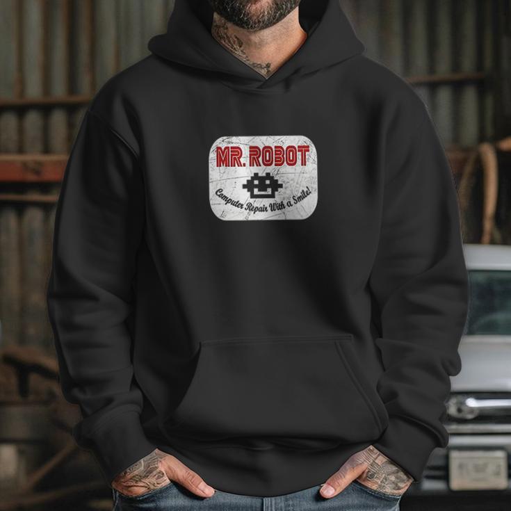 Computer Repair With A Smile Mr Robot Hoodie Gifts for Her