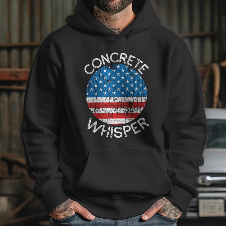 Concrete Whisper Construction Union Worker Labor Day Cool Gift Graphic Design Printed Casual Daily Basic Hoodie Gifts for Her