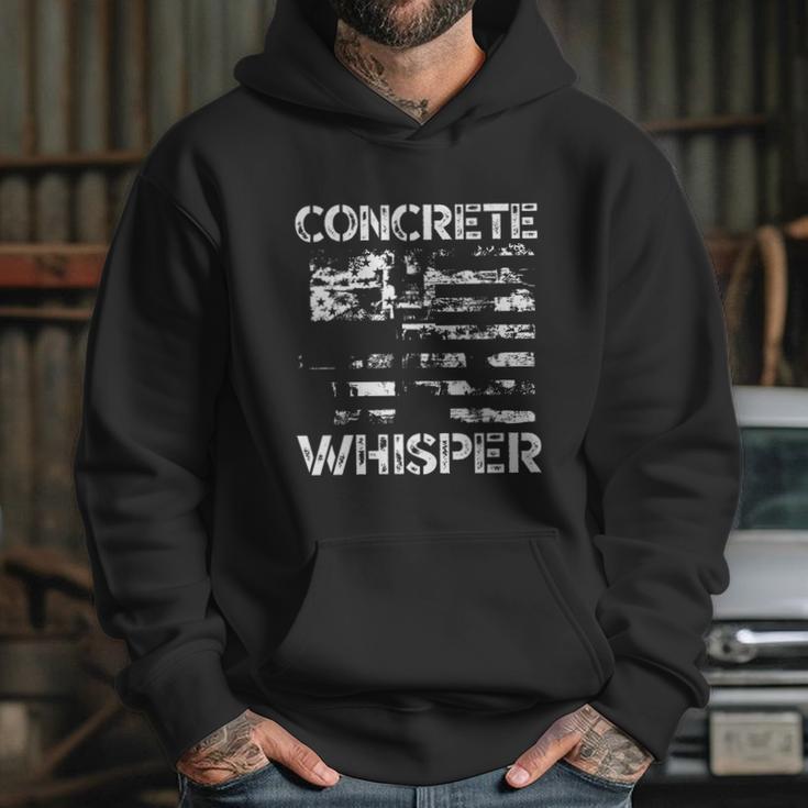 Concrete Whisper Construction Union Worker Labor Day Gift Graphic Design Printed Casual Daily Basic Hoodie Gifts for Her