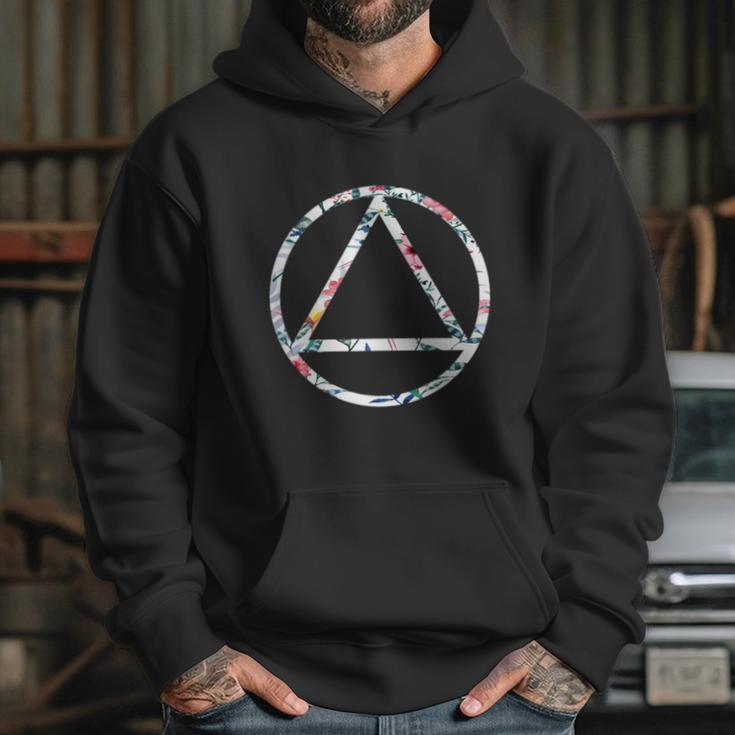 Cool Aa Symbol Narcotics Anonymous Na Aa Funny Gift Hoodie Gifts for Her