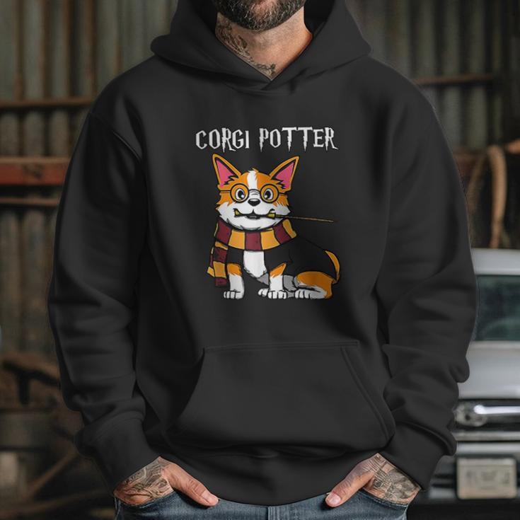 Corgi Potter Gift For Corgi Lovers Funny Pawter Dog Hoodie Gifts for Her