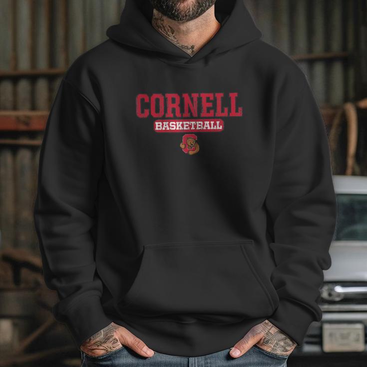 Cornell Big Red Basketball Icon Neutral Hoodie Gifts for Her