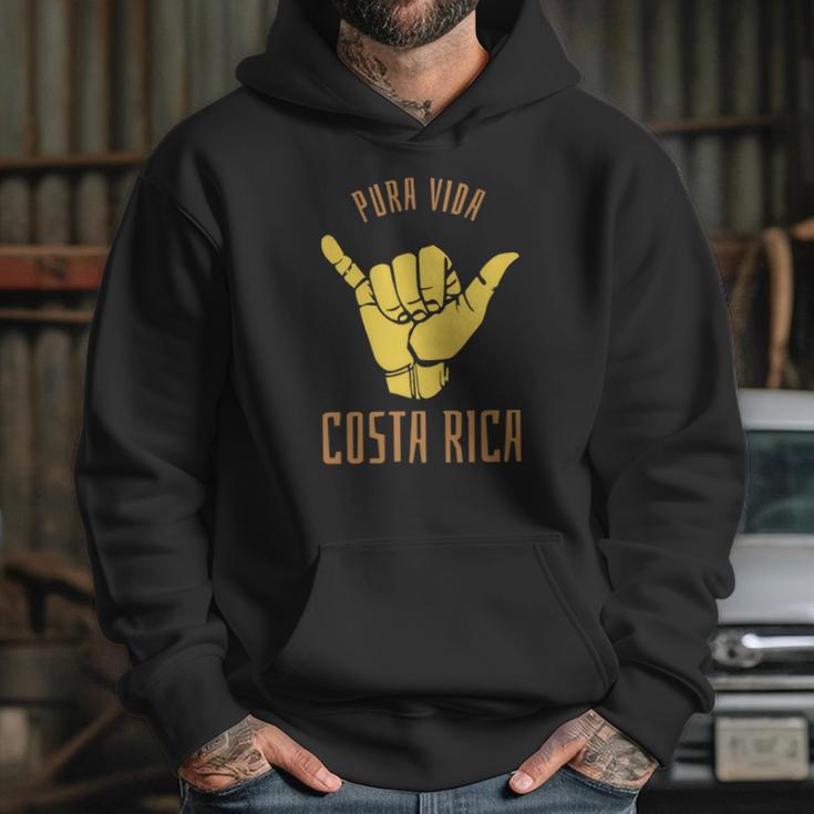 Costa Rica Pura Vida Shaka Surf Hoodie Gifts for Her