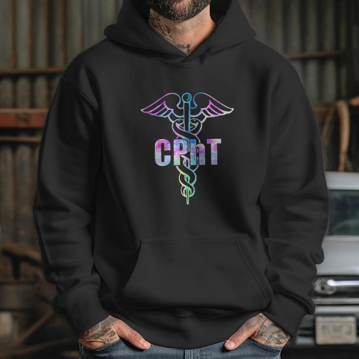 Cpht Certified Pharmacy Technician Caduceus Design Hoodie Gifts for Her