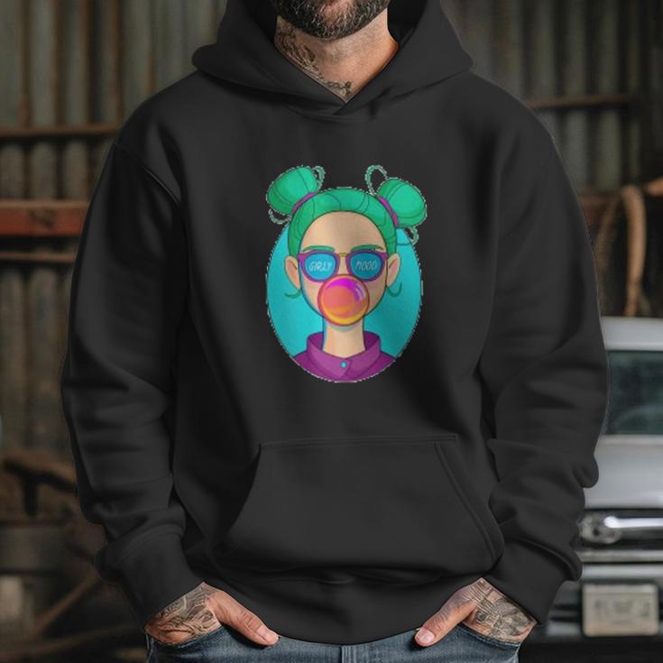 Cute Fun Girly Mood Popping Bubble Gum Hoodie Gifts for Her