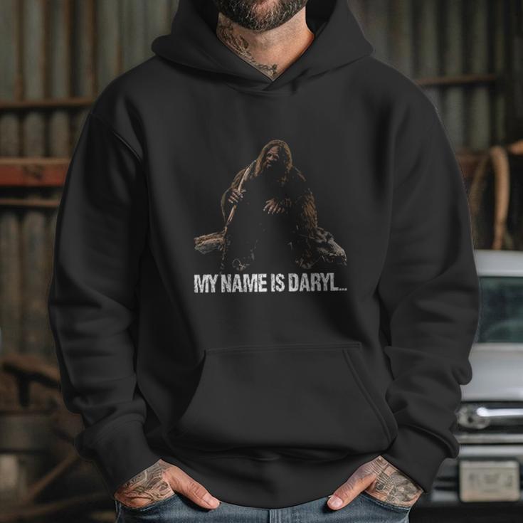 Cute Funny Bigfoot My Name Is Daryl Hoodie Gifts for Her