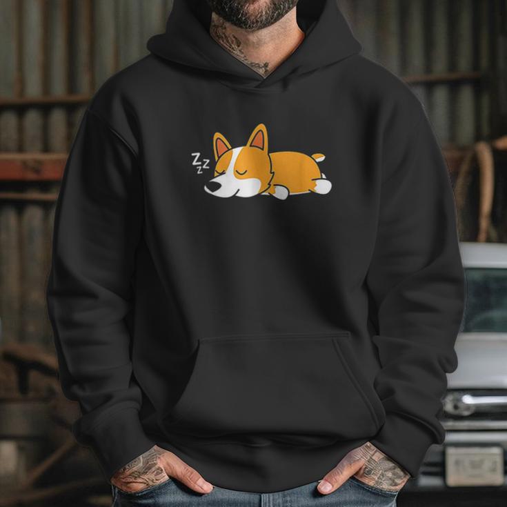 Cute Gift For Welsh Corgi Dog Lovers Nope Lazy Corgi Hoodie Gifts for Her