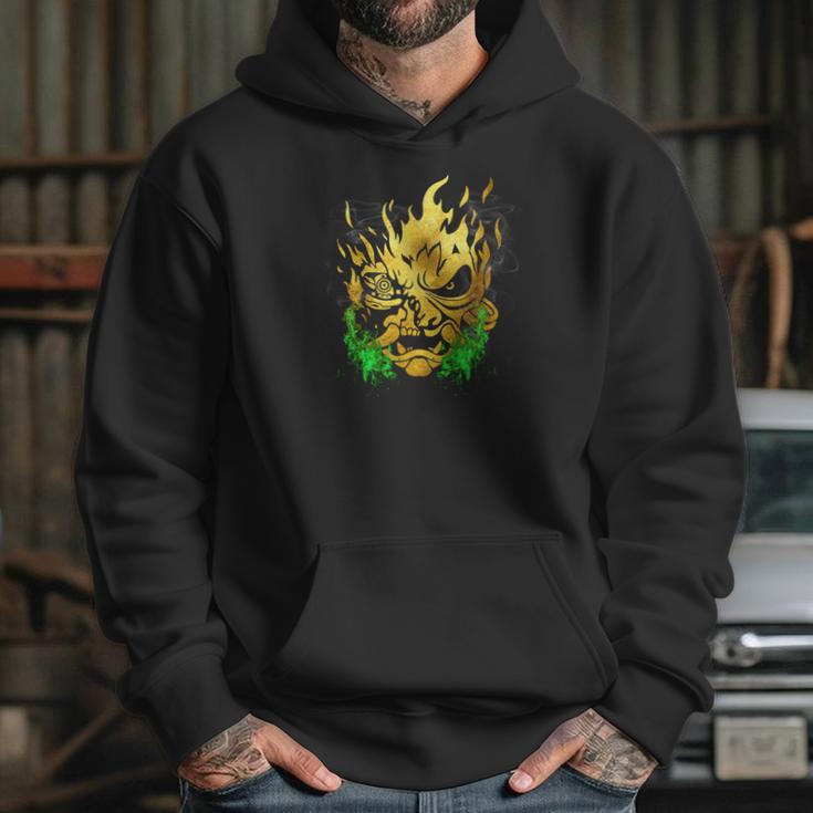 Cyberpunk 2077 Samurai Gold Hoodie Gifts for Her