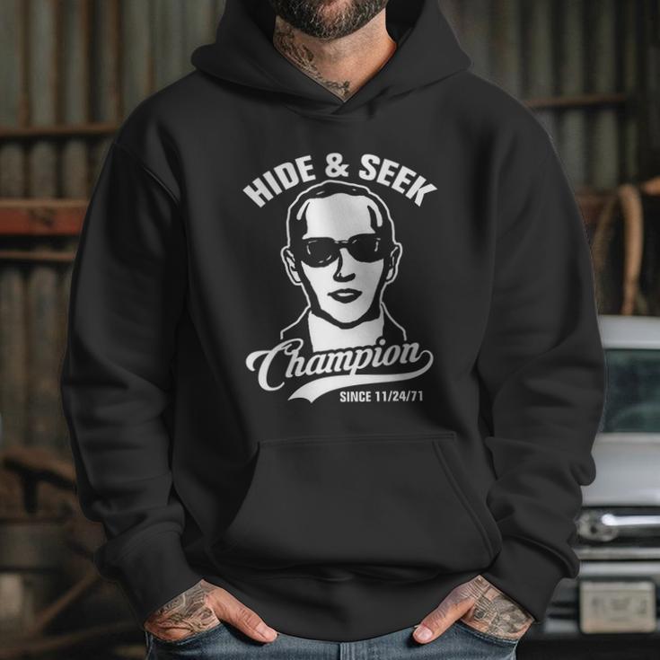 D B Cooper Robber Thief Parachute Hike And Seek Champion Since Hoodie Gifts for Her