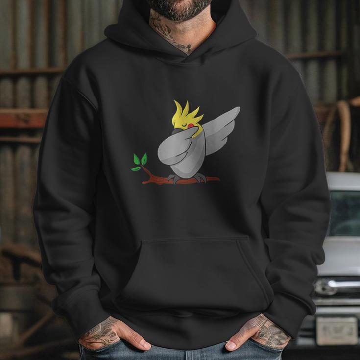 Dabbing Cockatiel Funny Dab Gift Hip Hop Dance Hoodie Gifts for Her