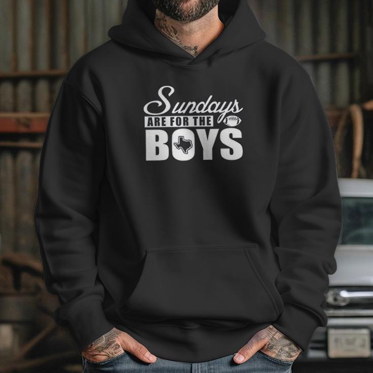 Dallas Football Fans Sundays Are For The Boys Hoodie Gifts for Her