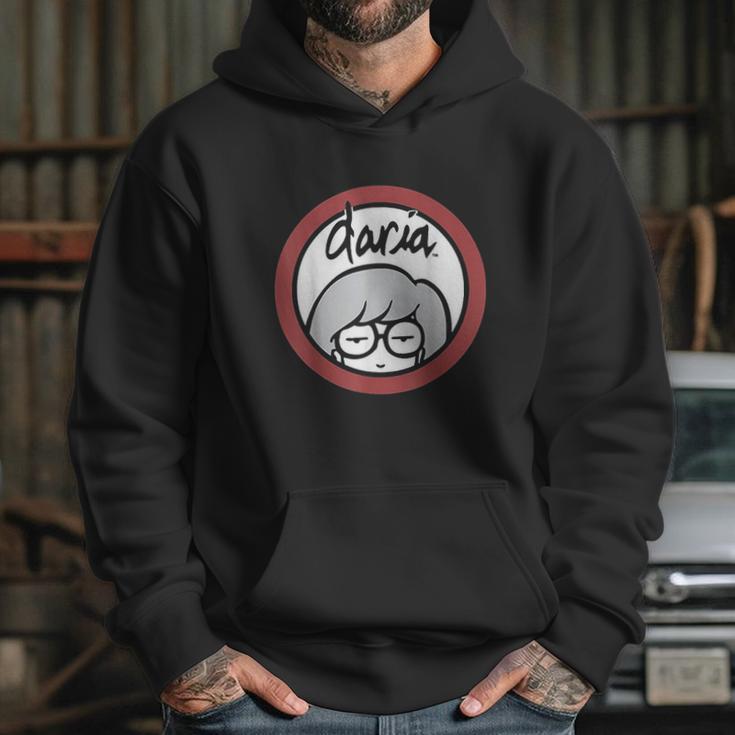 Daria Classic Red Outline Hoodie Gifts for Her