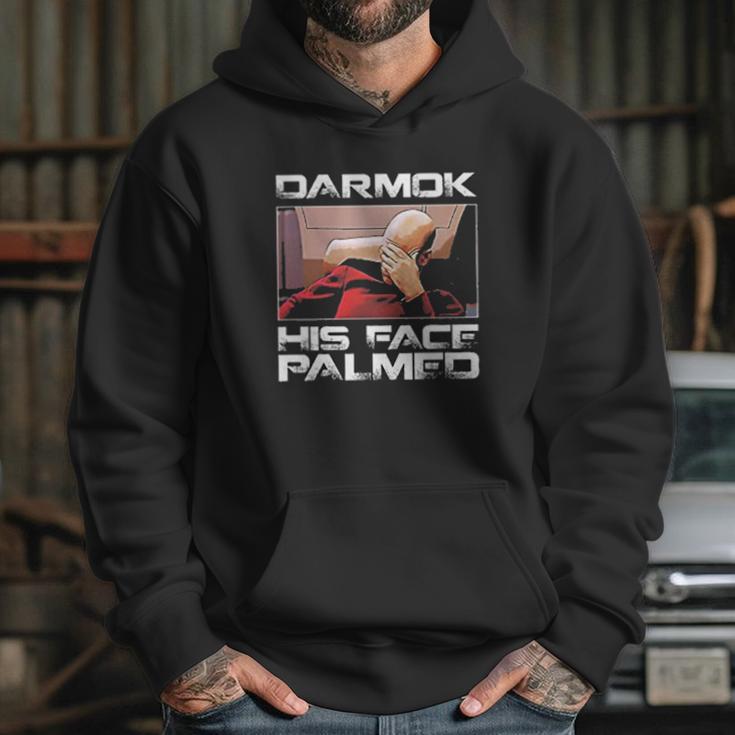 Darmok And Jalad At Tanagra His Face Palmed Hoodie Gifts for Her