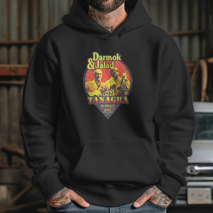 Darmok And Jalad At Tanagra Faded Sunset Hoodie Gifts for Her