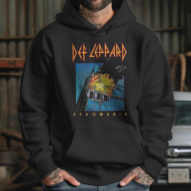 Def Leppard Pyromania 80S Heavy Hair Metal Band Rock And Roll Hoodie Gifts for Her