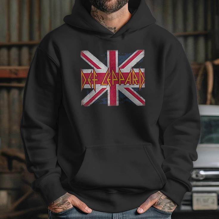 Def Leppard Union Jack Youth Hoodie Gifts for Her