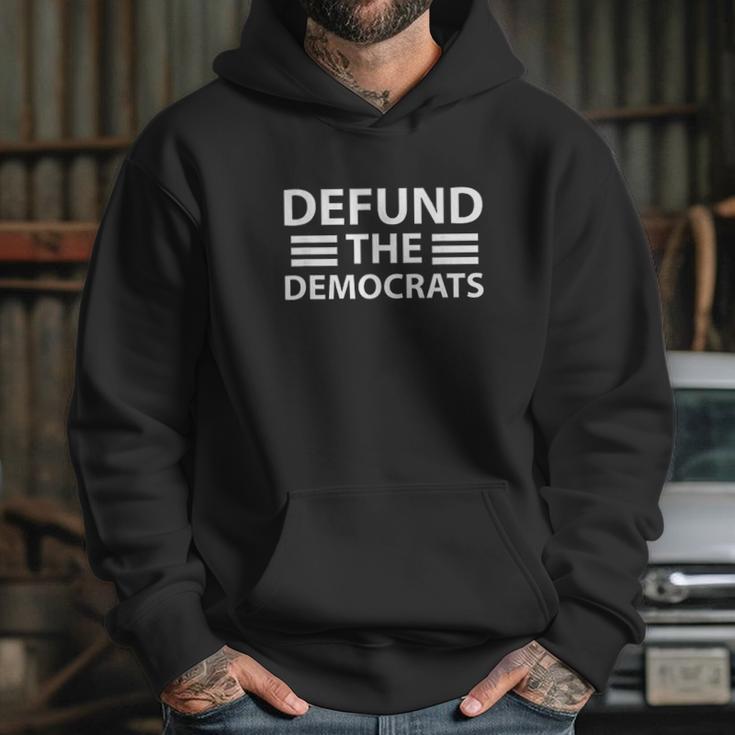 Defund The Democrats| Funny Parody Social Distancing Dems Hoodie Gifts for Her