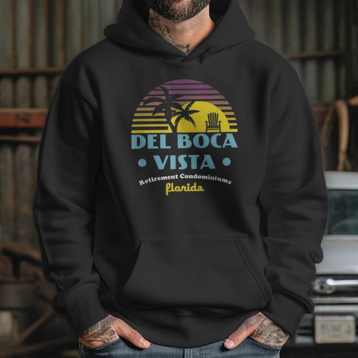 Del Boca Vista Retirement Community Vintage Hoodie Gifts for Her