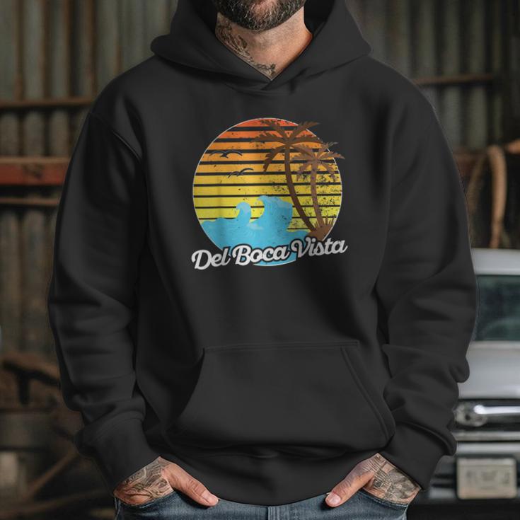 Del Boca Vista Vintage Retirement Hoodie Gifts for Her