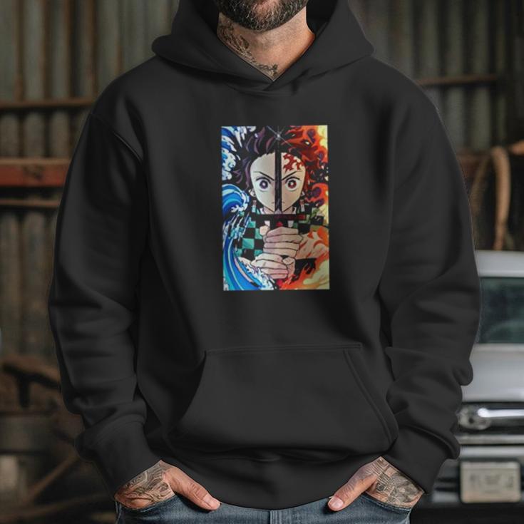 Demon Slayer Fire Water Power Hoodie Gifts for Her