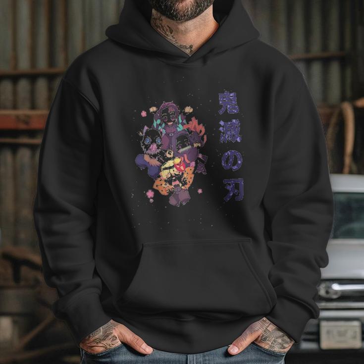 Demon Slayer Kimetsu No Yaiba Nezuko Zenitsu Tanjiro Inosuke Hoodie Gifts for Her