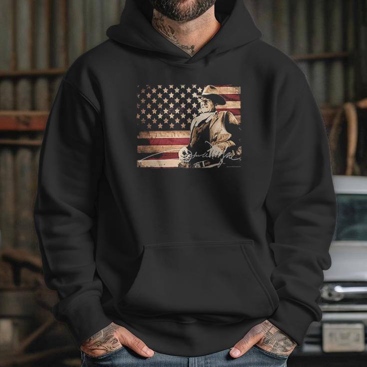 Designs John Wayne Tin Sign Hoodie Gifts for Her