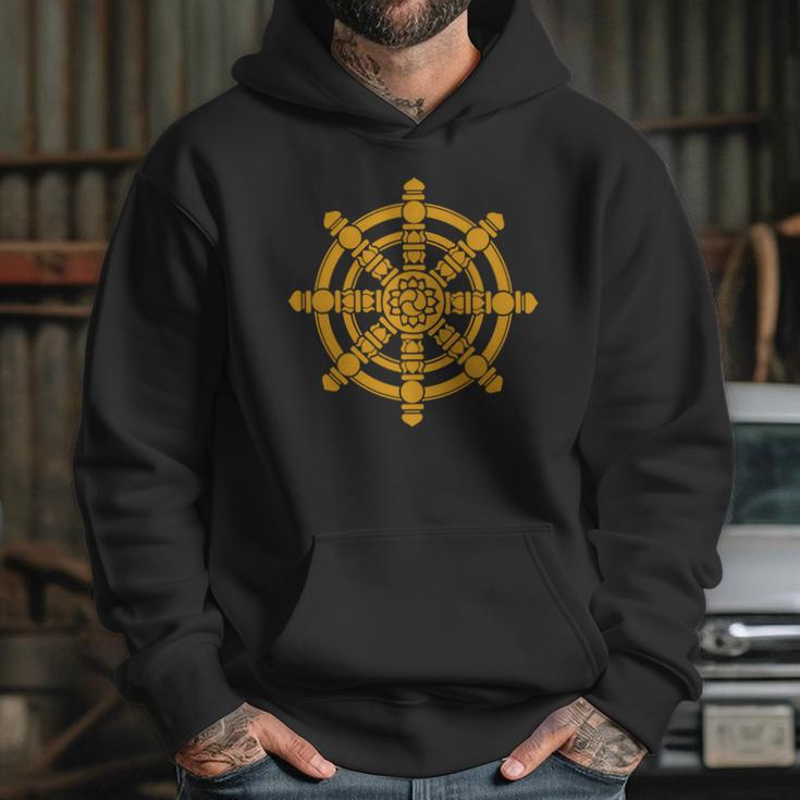 Dharma Wheel Dharmachakra Spirituality Buddhism Hoodie Hoodie Gifts for Her