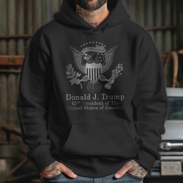 Donald Trump Presidential Seal Usa 45Th President Logo Hoodie Gifts for Her