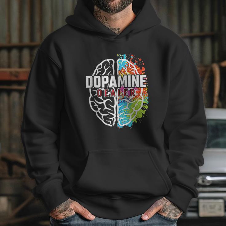 Dopamine Dealer Fitness Coach Personal Trainer Hoodie Gifts for Her