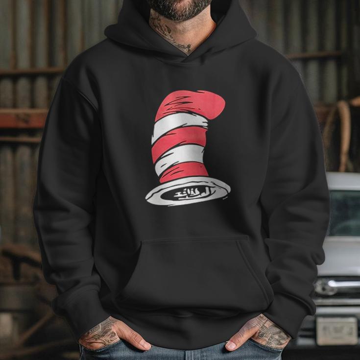 Dr Seuss Cat In The Hat Big Hat Black Hoodie Gifts for Her