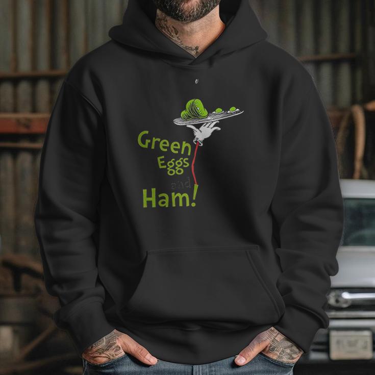 Dr Seuss Green Eggs And Ham Title Hoodie Gifts for Her