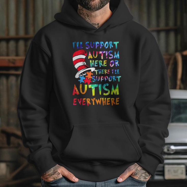 Dr Seuss Ill Support Autism Everywhere Hoodie Gifts for Her