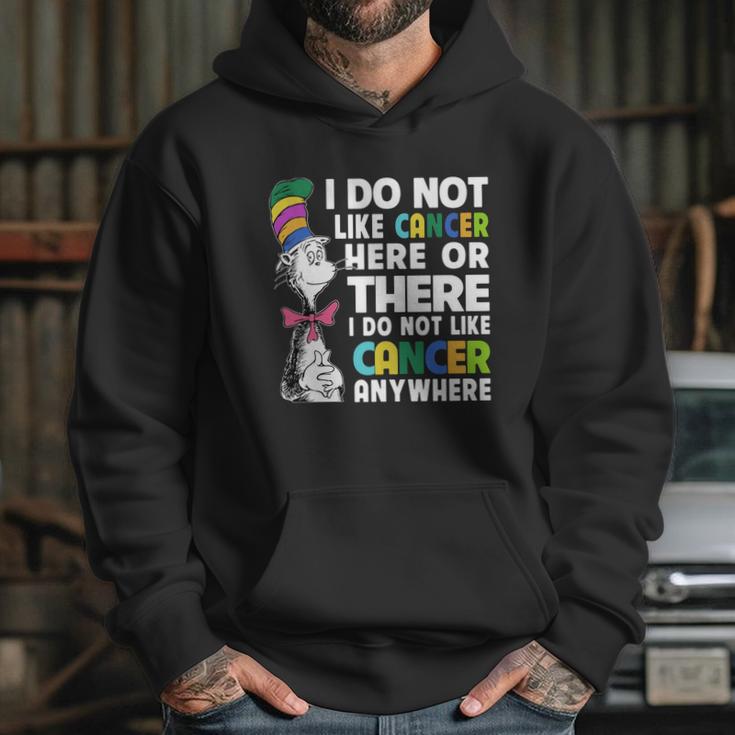 Dr Seuss I Do Not Like Cancer Here Or There Or Anywhere Shirt Hoodie Gifts for Her