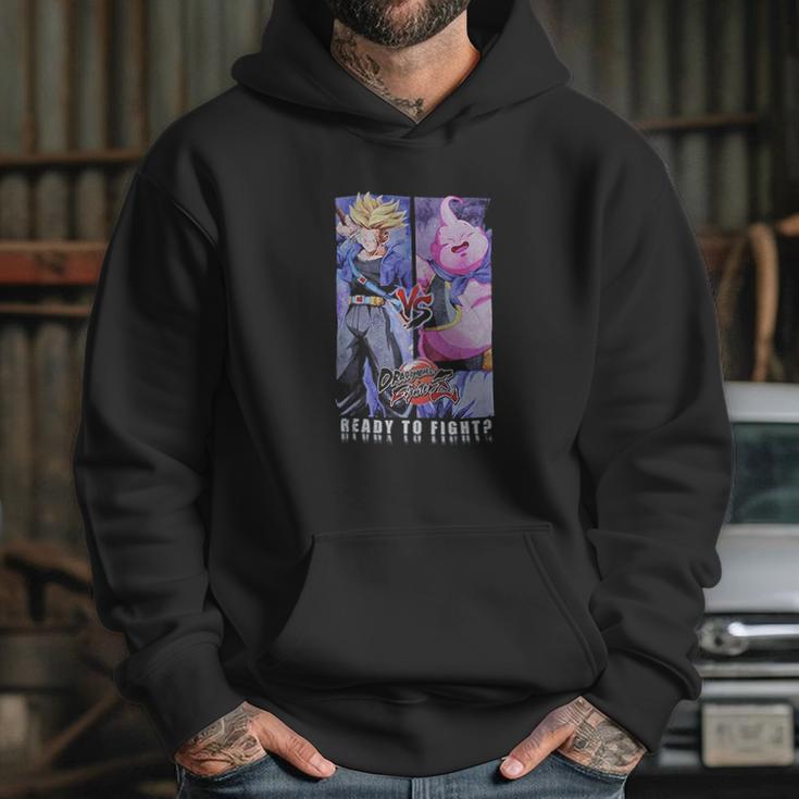 Dragonball Z Dragon Ball Fighterz Game Trunks Vs Majin Buu Hoodie Gifts for Her