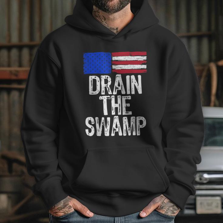 Drain The Swamp Graphic Design Printed Casual Daily Basic Hoodie Gifts for Her