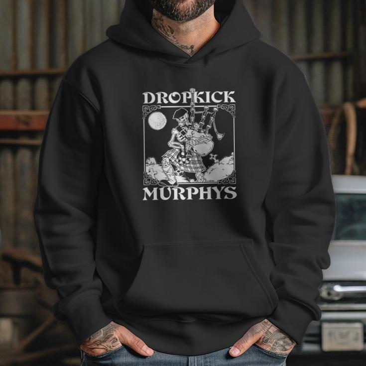 Dropkick Murphys Vintage Skeleton Piper Slim Fit Hoodie Gifts for Her