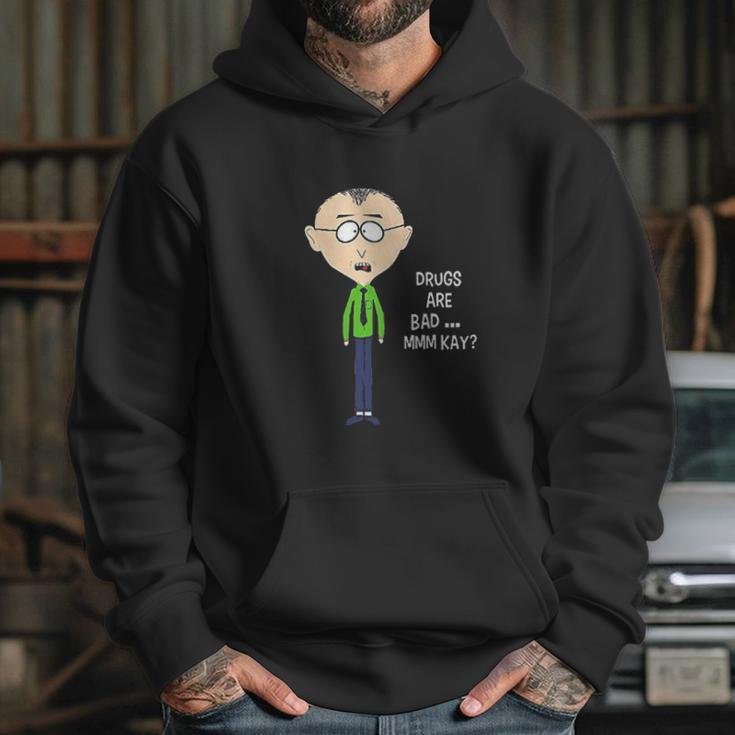 Drugs Are Bad Mkay Mr Mackey South Park Classic Guys Hoodie Gifts for Her