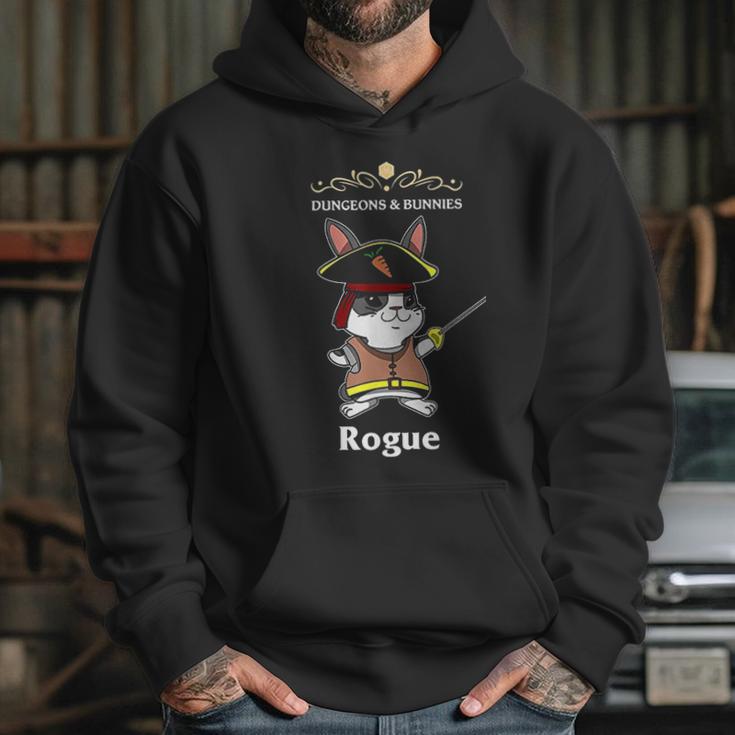 Dungeons And Bunnies Rpg D20 Rogue Roleplaying Gamers Gift Hoodie Gifts for Her